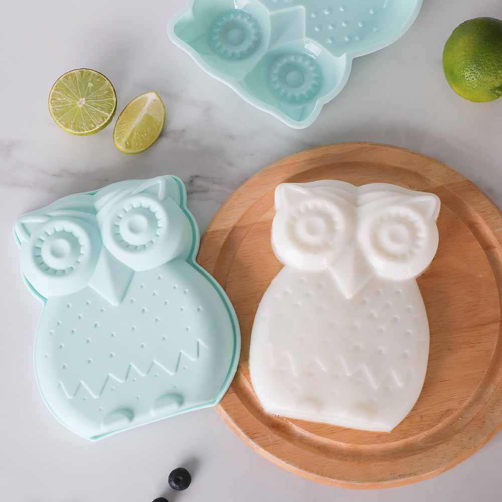 Silicone Wax Melt Molds Owls Fall Halloween Wax Melts Soap EUC Set Of 3