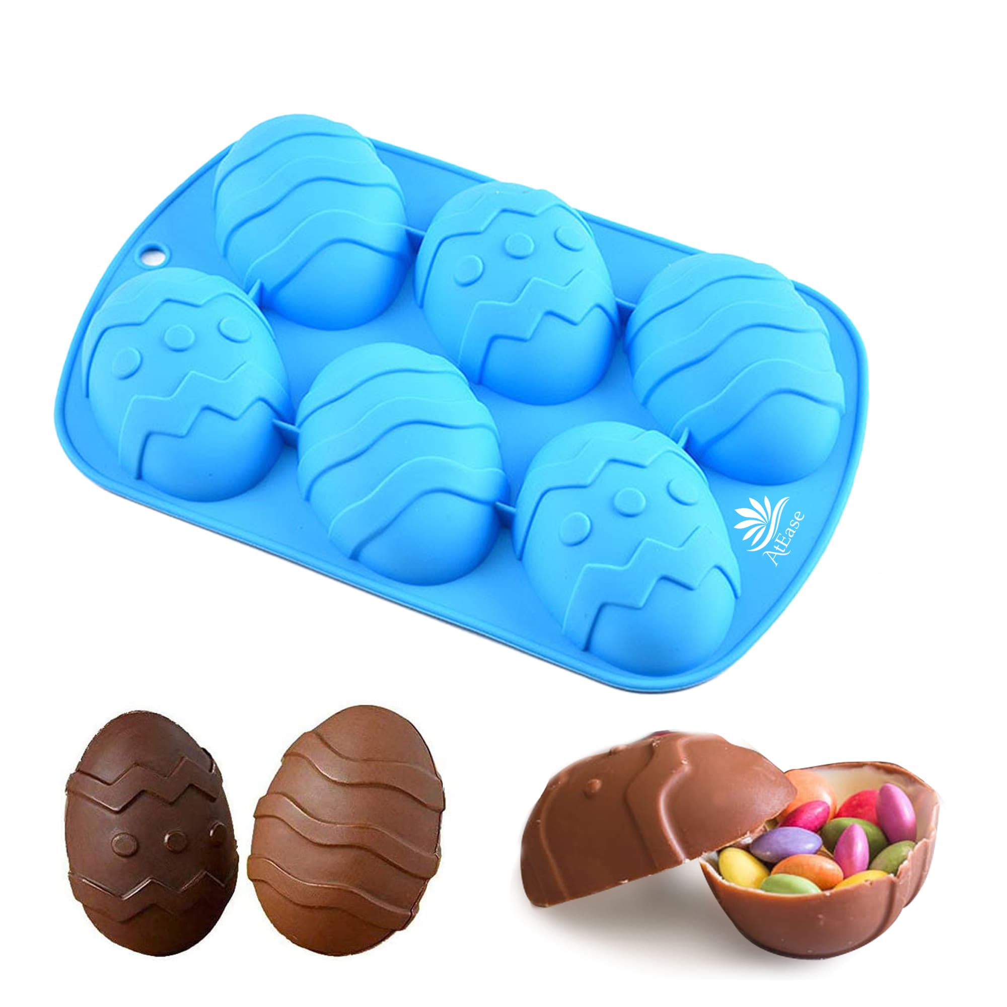 Easter Egg Mold - Cocoa Bomb Shop